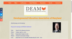Desktop Screenshot of deammd.org